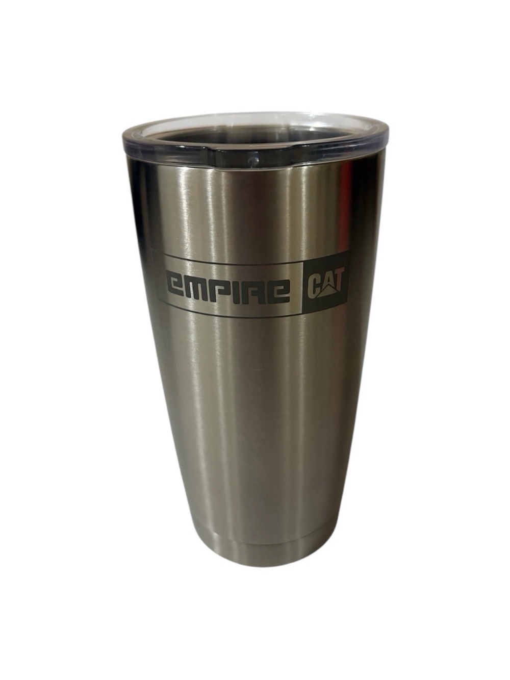 YETI Rambler 20oz Tumbler Stainless Steel MagSlider CAT Caterpillar Logo